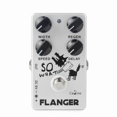 Caline CP-66 So What Flanger Guitar Effect Pedal True Bypass image 1