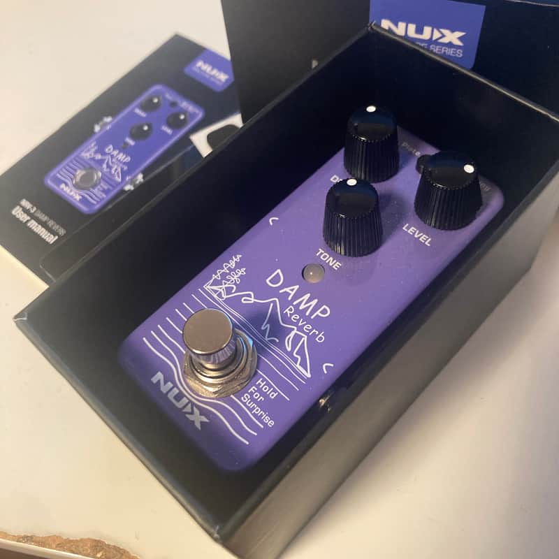 NuX NRV-3 Damp Reverb 2022 - Present - Purple image 1