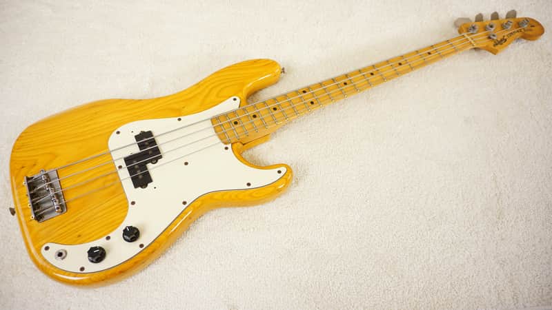 ESP Navigator Espionage Bass Natural Ash/Maple Japan | Reverb
