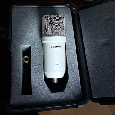 Stedman N90 Vintage Large Diaphragm Dynamic Recording Microphone w/Hard Case image 1