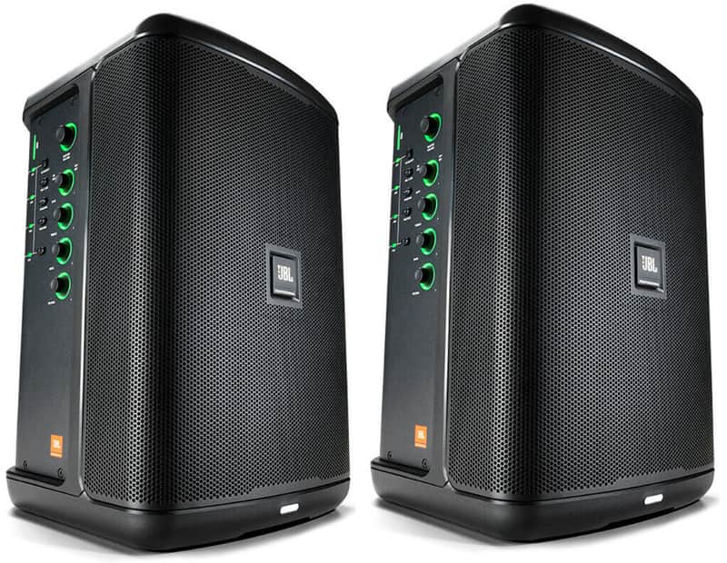 2x JBL EON ONE Compact All-in-One Battery-Powered Portable PA w/ Bluetooth & Mixer (MINT) image 1