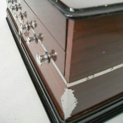 Handmade Harmonium 7 Stopper Double Bellow 39 Key Professional Musical High Class Sound image 4
