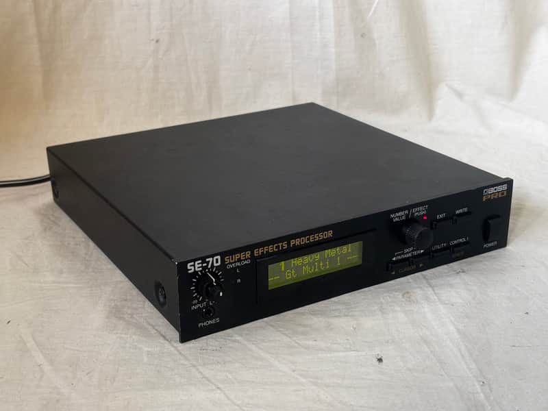 Boss SE-70 Super Effects Processor | Reverb