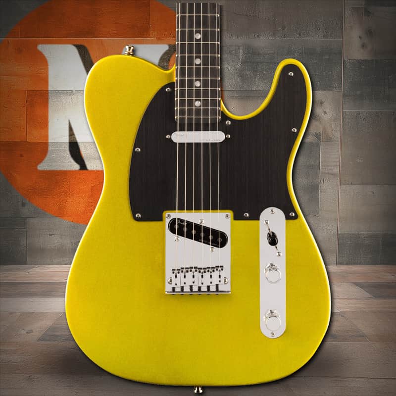 Fender American Ultra II Telecaster Ebony Fingerboard - Solar Flare image 1
