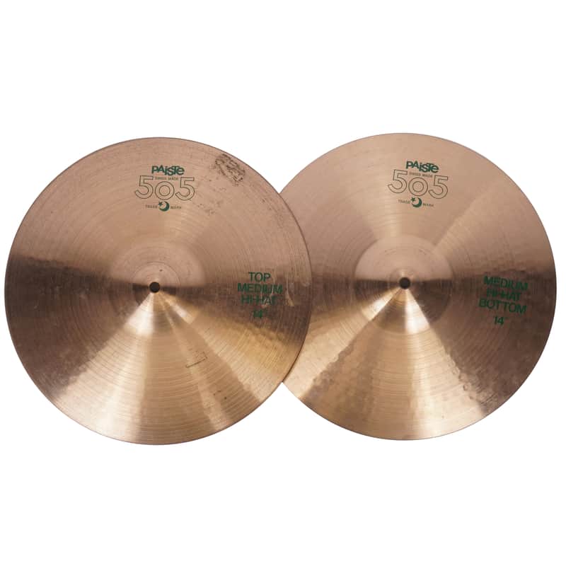 PAISTE | 505 | HI-HATS | MEDIUM | 18" image 1