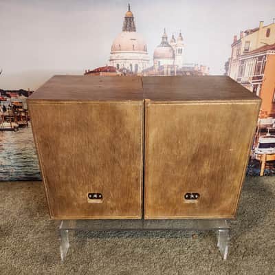 Realistic Vintage Realistic Fostex FE103 bookshelf speakers 70s - Walnut wood image 5