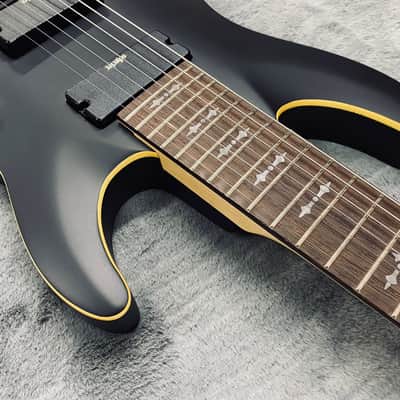 Schecter Demon-7 - Aged Black Satin image 5