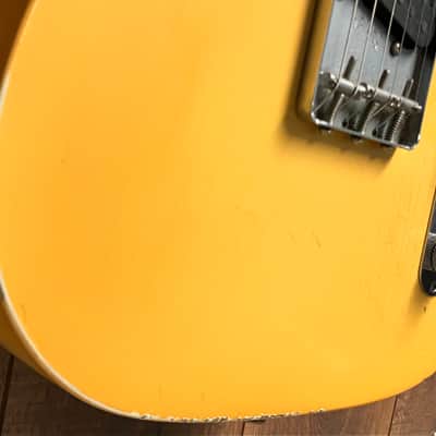 Fender Road Worn Telecaster Roadworn Tele Butterscotch Natural Blackguard 7.9 pounds image 6