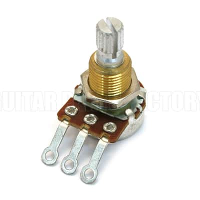EP-5186-000 (1) Bourns 500k Audio Taper 6mm Split Mini Guitar/Bass Control Pot