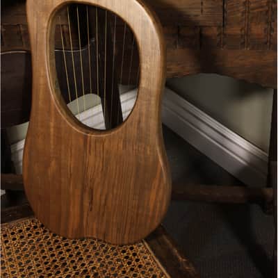 Mid-East 10-String Lyre Harp - Walnut image 3