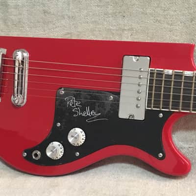 Eastwood Pete Shelley Signature Starway Buzzcocks 2007 Red Only 88 Made #20 image 8