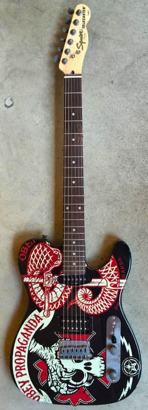 Fender Squier Obey Propaganda Telecaster 2006 | Reverb