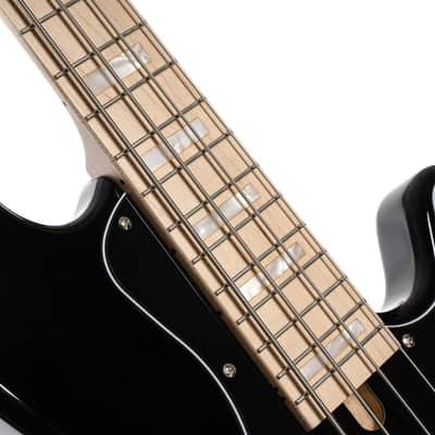 Cort Elrick NJS 4-String Electric Bass, Black image 11