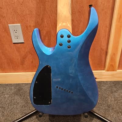 Legator Ninja N7FS Multiscale 7-String Guitar, Maple Fretboard, Lunar Eclipse image 8