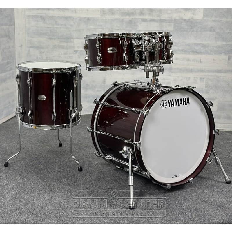 Yamaha Recording Custom 4pc Drum Set 22/10/12/16 Classic Walnut image 1