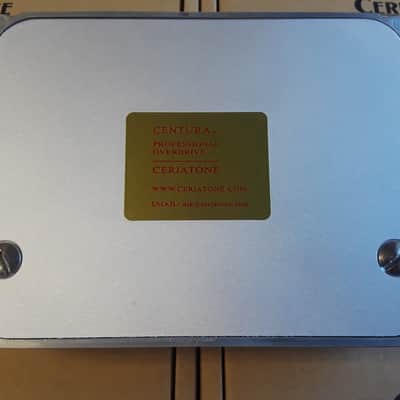 Ceriatone Centura 1:1 Klon Professional Overdrive (w/Horsie) Matte Gold  FRESH STOCK image 6