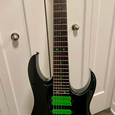 Ibanez UV7-BK Steve Vai Signature Universe 1990 - 1996 - Black image 4