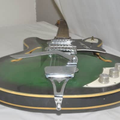 TEISCO Fire Bird Full Acoustic Guitar Electric Guitar Ref No 7763 image 6