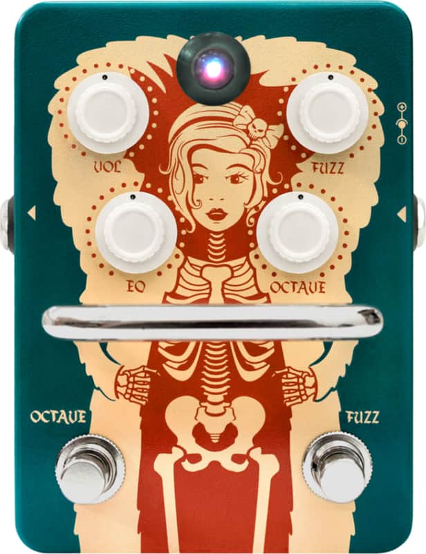 Orange Fur Coat Octave/Fuzz Effects Pedal image 1