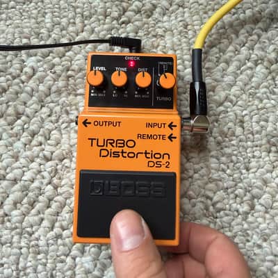 Boss DS-2 Turbo Distortion (Silver Label) 1989 - Present - Orange image 1