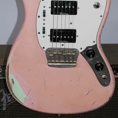 Custom Duo-Sonic type  Relic Shell Pink image 3