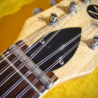 Mosrite Ventures 12 String Vintage 1966 Electric Guitar Mark XII Near Mint Pearl White with HSC image 13