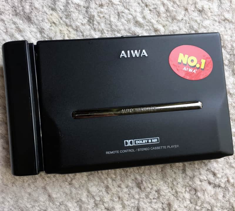 Rare Vintage High End AIWA Walkman HS-PL55, Top Shape !! Tested