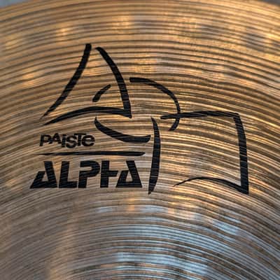 Paiste 20" Alpha Full Ride Cymbal 1992 - 2006 Traditional image 3