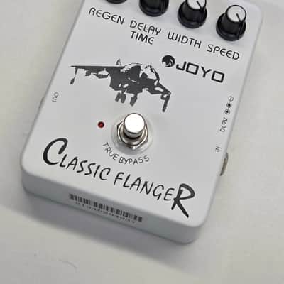 Joyo JF-07 Classic Flanger Pedal 2010s - White image 1