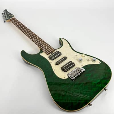 2004 Tom Anderson Hollow Drop Top Classic – Translucent Forest Green image 14