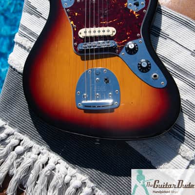 Fender JG66 '62 Jaguar Reissue - Premium Alder Body AVRI Bridge PU w Tune-O-Matic Bridge - Crafted in japan - Pro Set Up! w Perfect Frets/Action/Intonation image 12