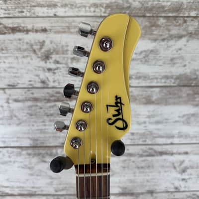 Suhr Ian Thornley SS Classic JM 2017 - Vintage Yellow image 5