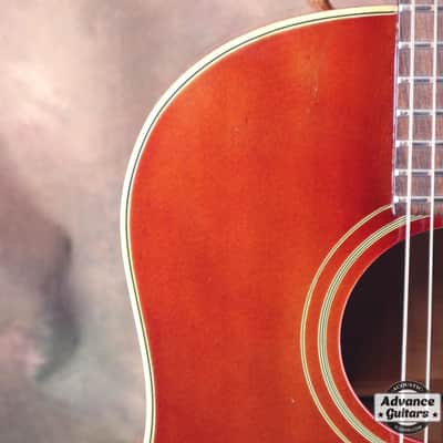 Gibson 1966 J-45 Cherry Red “BGN” Stamped image 9