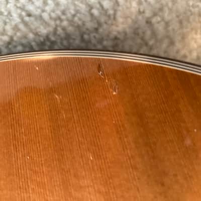 Washburn c104 sce  acoustic electric classical guitar natural image 11