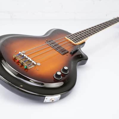 Yamaha SB-30 Sunburst Electric Bass Guitar MIJ w/ SKB Case #55298 image 9