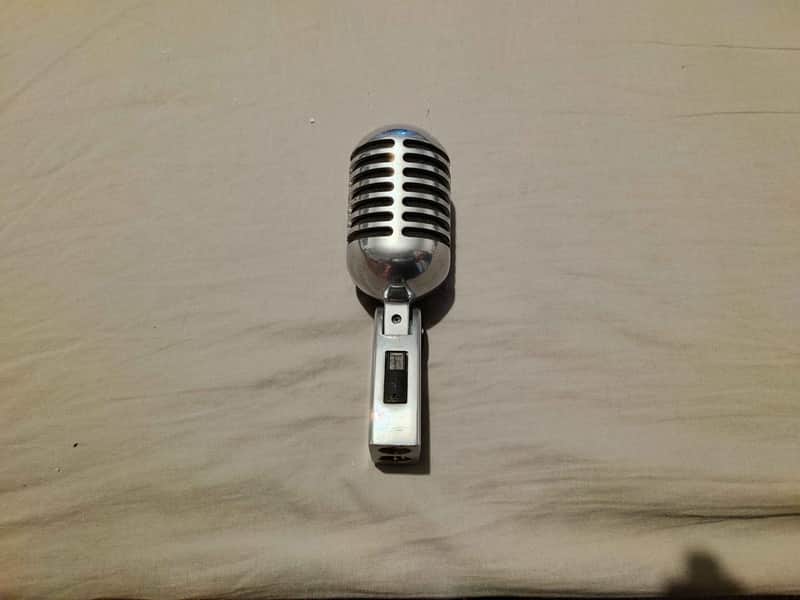 Retro 1950s-style Elvis dynamic microphone image 1