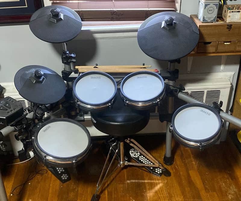 Simmons SD550 Electronic Drum Set with Mesh Pads image 1