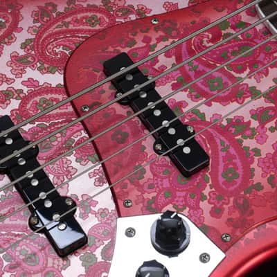 Dhatarattha DEB5 Jazz Bass 5 string - PAISLEY RELIC image 9