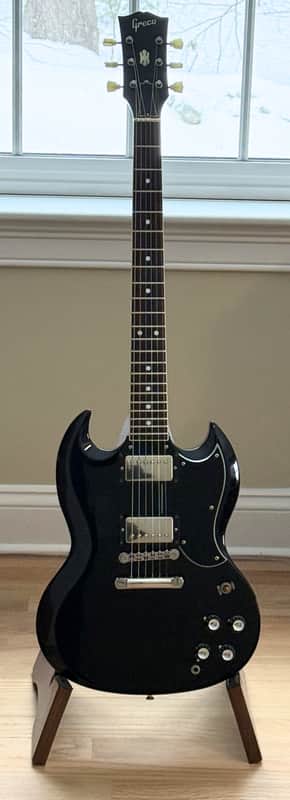 Greco SS (SG) Double Cutaway Special 1989 - Ebony image 1