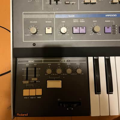 Roland Jupiter 6 61-Key Synthesizer with Europa Mod 1983 - 1985 - Black image 2