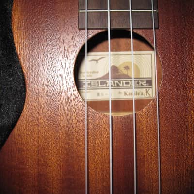 Islander Ukulele MS-4 Soprano Ukulele /w/ Hard Case Never Played image 3