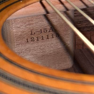 1981 Yamaha L-15A Acoustic Guitar W/ Original Case image 9