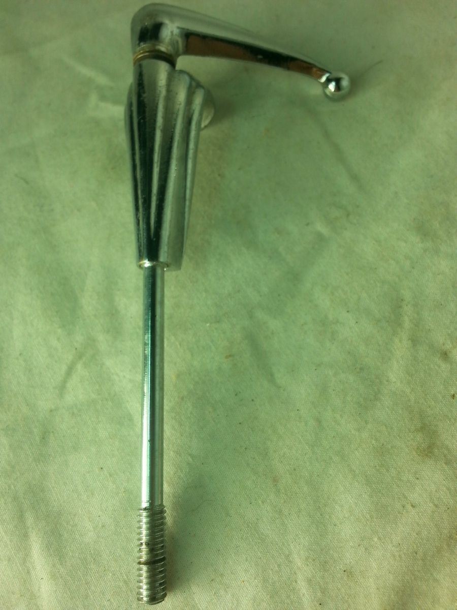Premier 1x Bass Drum Tension T-Rod/Claw Diamond Chrome England Vintage 50s-60s* — main photograph