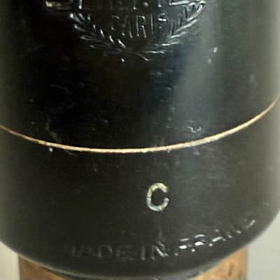 Selmer Vintage C Facing Hard Rubber Clarinet Mouthpiece. - Hard Rubber image 1
