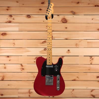 Fender American Ultra II Telecaster - Sinister Red - US24067636 image 4