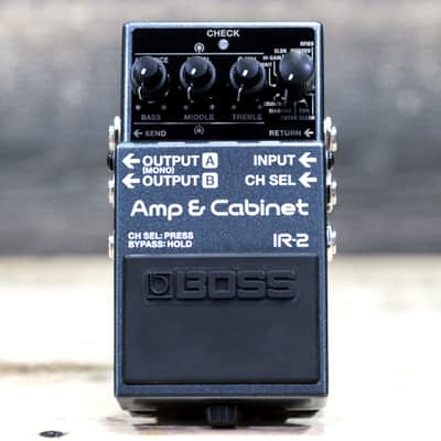 Boss IR-2 Amp & Cabinet Premium Amp Emulator and Cabinet IR Loader Effect Pedal image 1