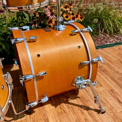 Yamaha Absolute Hybrid Maple Bop Kit Vintage Natural 18/12/14 *Mint!* image 10