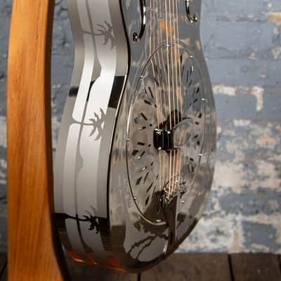 National Reso-Phonic Style O 14 Fret - Bright Nickel image 3