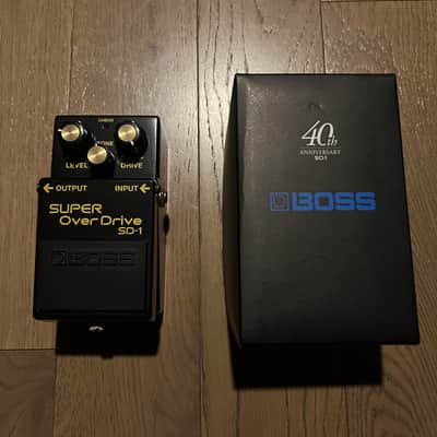 Boss SD-1-4A 40th Anniversary Super Overdrive | Reverb