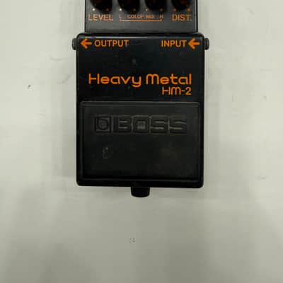 Boss HM-2 Heavy Metal (Black Label) | Reverb